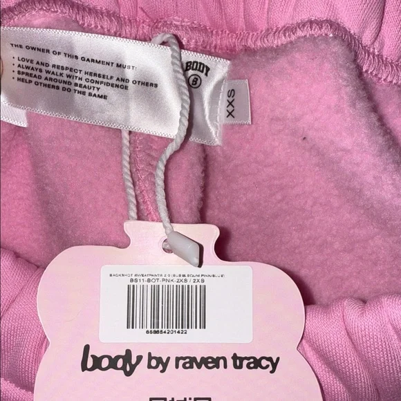 BODY BY RAVEN BACKSHOT SWEATSUIT 2.0 BUBBLEGUM PINK!!🍬🩷 - Picture 7 of 7